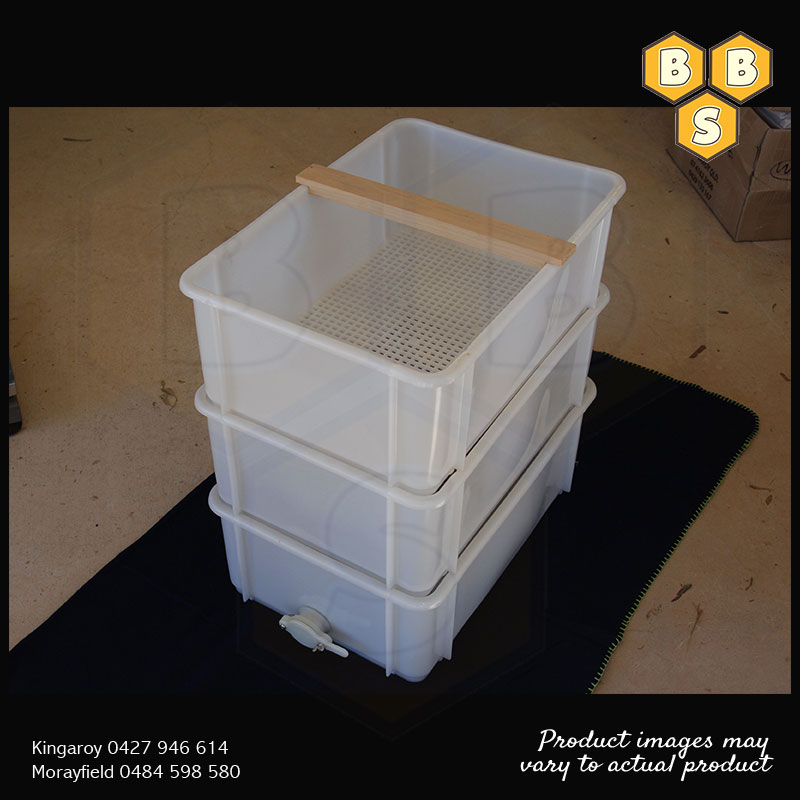 Ceracell Uncapping Tub 3 Tubs 